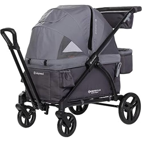 Baby Trend Navigator Plus 2-in-1 Stroller Wagon, Dash Midnight