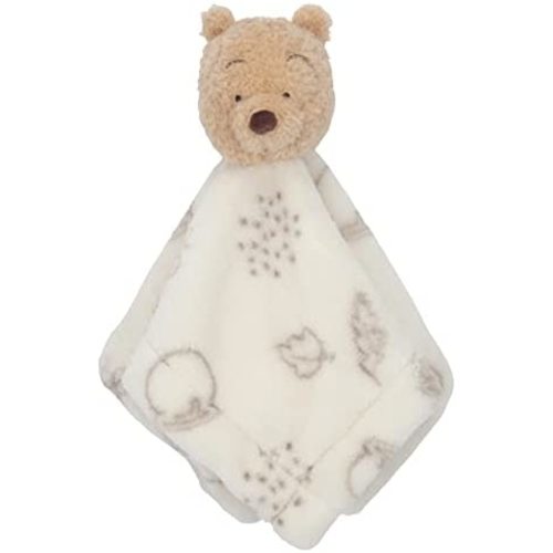 Lambs & Ivy Disney Baby Winnie The Pooh Lovey White/Gray Security Blanket