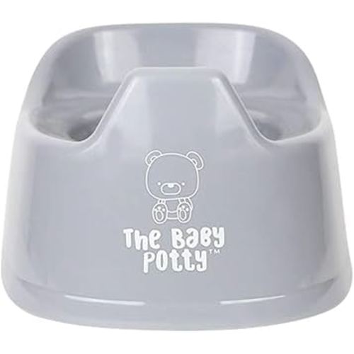 Baby Mini Potty | Early Potty Training | Elimination Communication | Portable & Lightweight | Promotes Independence | Child Training Toilet (Gray)
