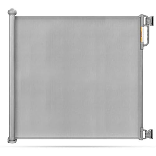 Momcozy Retractable Baby Gate, 33" Tall, Extends up to 55" Wide, Child Safety Baby Gates for Stairs, Doorways, Hallways, Indoor, Outdoor