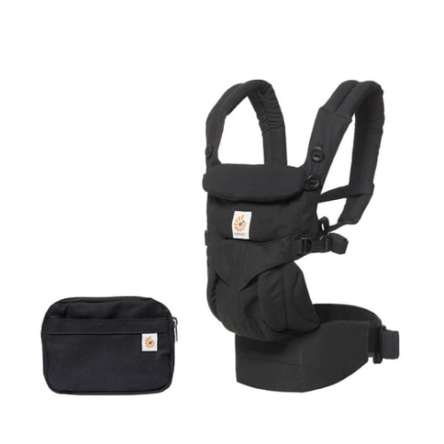 OMNI 360 Cotton Baby Carrier - Pure Black
