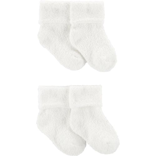Baby 4-Pack Foldover Chenille Booties - Carter's | Carter's