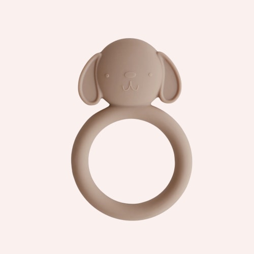 Mushie Animal Teether - Dog
