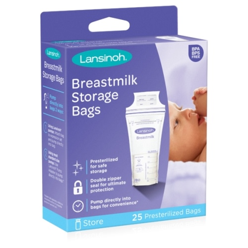 Lansinoh Storage Bags, Breastmilk, Presterilized Same-Day Delivery or Pickup | Woodman's Food Markets