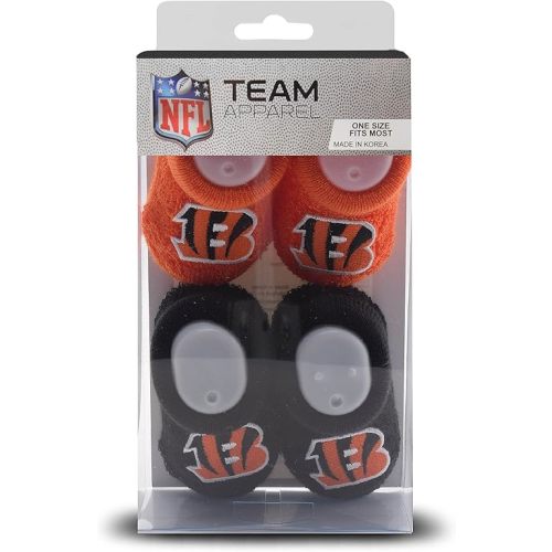 FBF - NFL Infant Bootie Socks 0-12 Months - 2 Pack