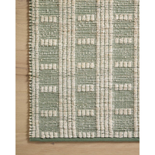 Angela Rose x Loloi Colton Ivory / Sage Area Rug | Rectangle 4' x 6'