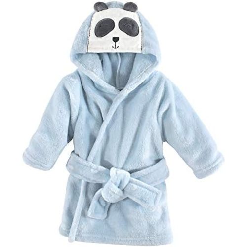 Hudson Baby Unisex Baby Plush Animal Face Bathrobe