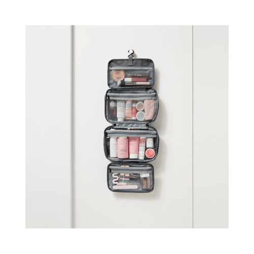 Multi Pocket Hanging Organiser - Grey - Grey - Miscellaneous