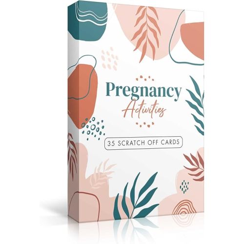 Astralux 35 Fun Scratch Off Activities to do While Pregnant - Create Everlasting Memories of Your Pregnancy - Unique Gift for Expecting Mom