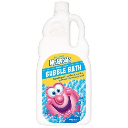 Mr. Bubble Extra Gentle Dye & Fragrance Free Bubble Bath 36-oz