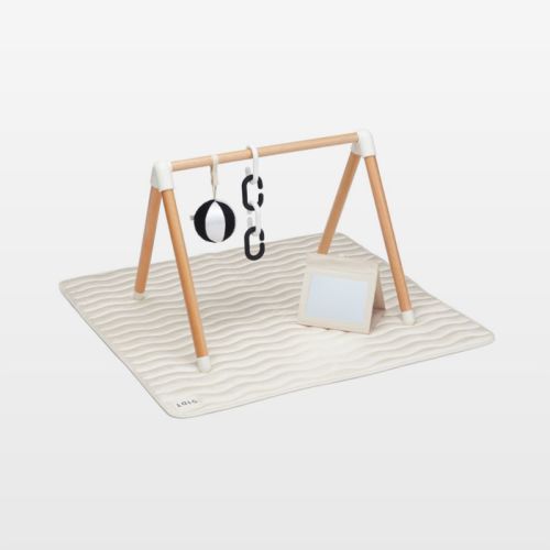Lalo Oatmeal Wooden Toddler Play Gym