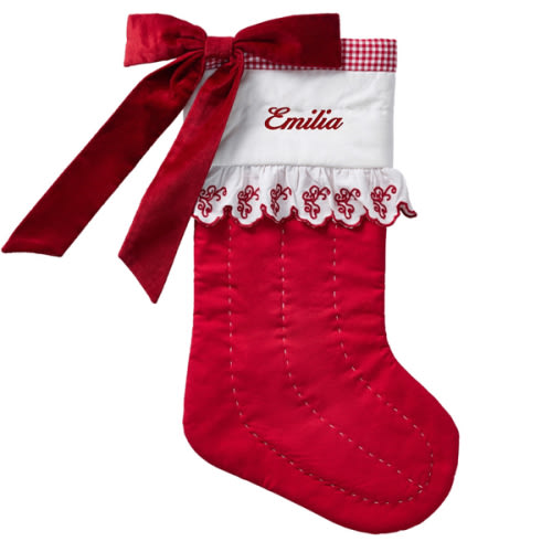 Quilted Christmas Stocking Collection