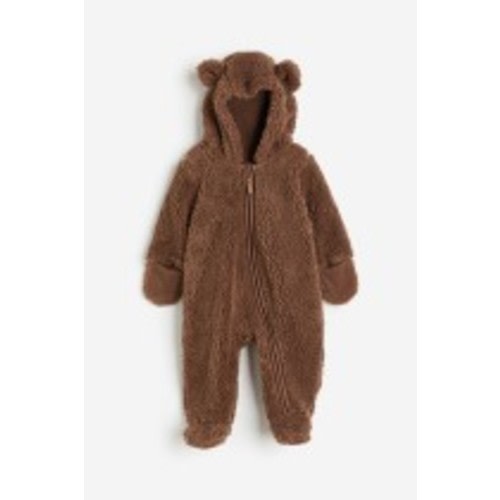 H&M Faux Shearling Overall
