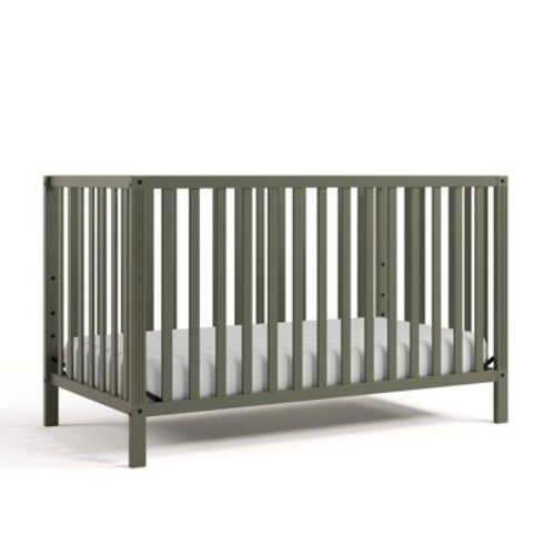 Storkcraft Morningside 5-in-1 Convertible Crib - Olive