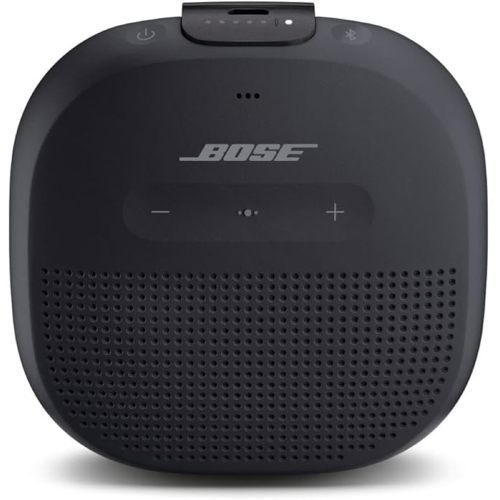 Bose SoundLink Micro Bluetooth Speaker: Small Portable Waterproof Speaker with Microphone, Black