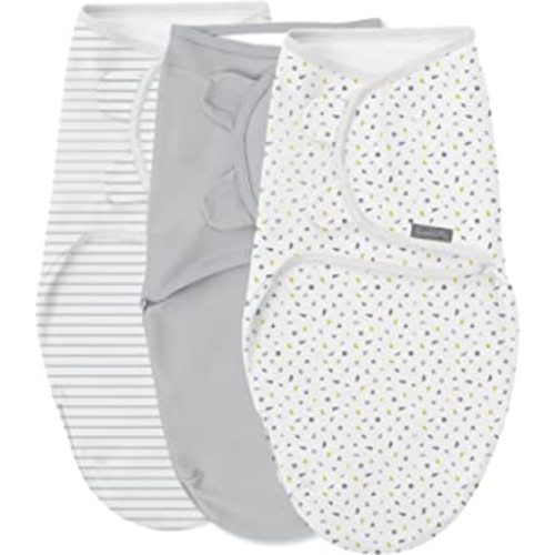 Swaddles: SwaddleMe Original Swaddle - Size Small/Medium, 0-3 Months, 3-Pack (Confetti) Easy to Use Newborn Swaddle Wrap Keeps Baby Cozy and Secure and Helps Prevent Startle Reflex : Baby