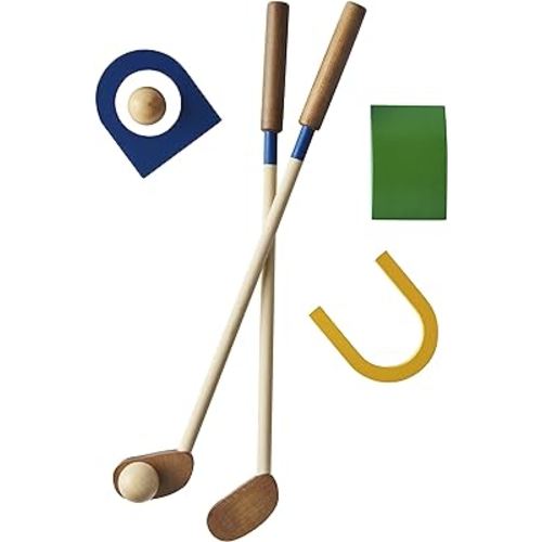 Mud Pie Children's Wood Golf Toy Set