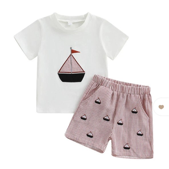 Little Sailor Baby Summer Set