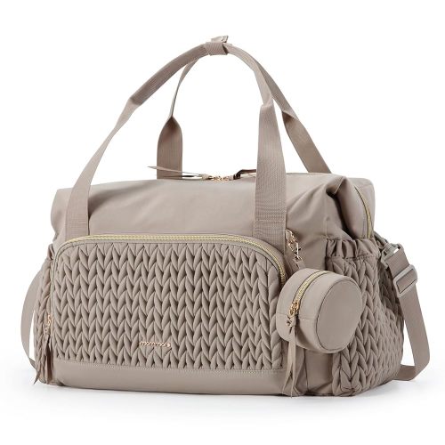 Amazon.com: mommore Diaper Bag Tote, Large Capacity Travel Diaper bags, Hospital Bag for Labor Delivery, Baby Bag with Pacifier Case, Changing Pad : Baby