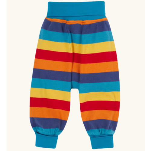 Frugi Parsnip Pants - Chunky Rainbow Stripe