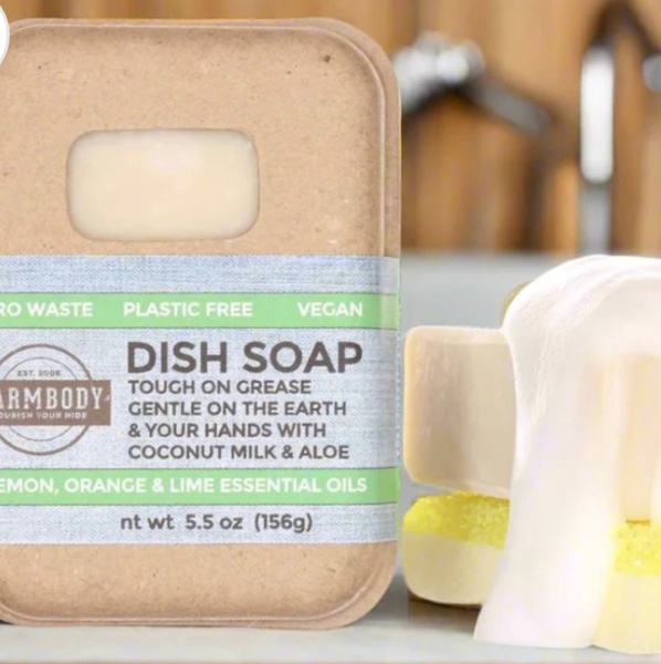 Solid Dish Soap | Zero Waste | Plastic Free | Vegan – Farmbody