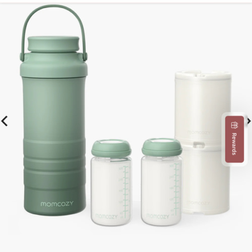 Portable Breast Milk Cooler | 22oz Capacity for Outdoor Travel Feeding