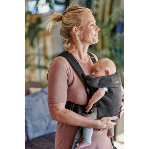 BabyBjorn Baby Carrier Mini Jersey - Charcoal