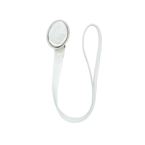 Sterling Silver Oval Pacifier Holder