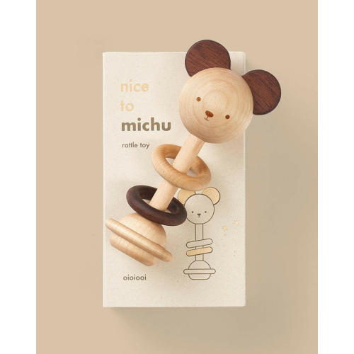 Nice To Michu Baby Rattle