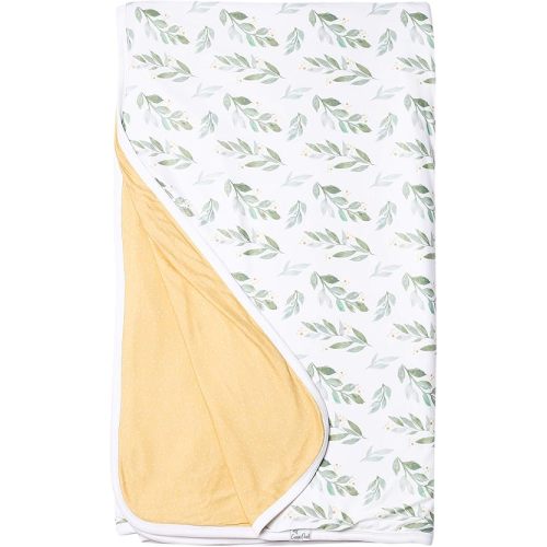 Copper Pearl Jumbo 3-Layer Baby Blanket: Soft Quilts for Boys & Girls | Breathable, Cozy Toddler Blanket | Newborn Quilt | 46x46 Premium Polyester/Rayon Fern
