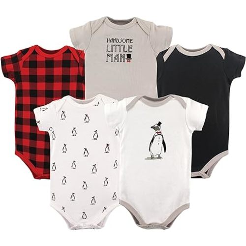 Hudson Baby Baby Boy's Cotton Bodysuits