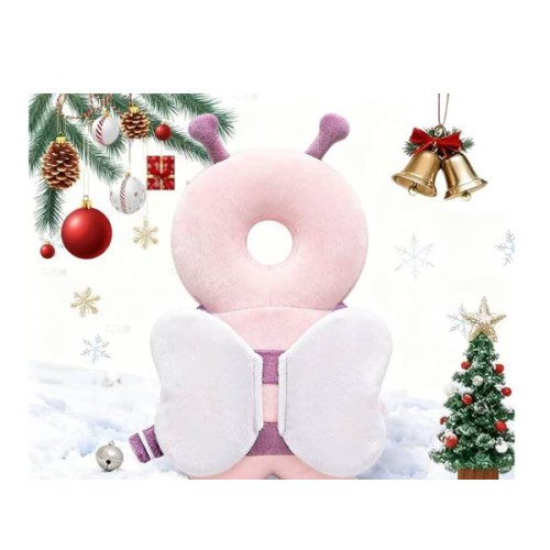 Baby Head Protector Backpack for Falling Crawling and Walking Toddler Essentials Harness Infant Purple Bee Toys Helmets Baby Christmas Gifts Essentials Must Have Stuff Items for 0.5-2 Years
