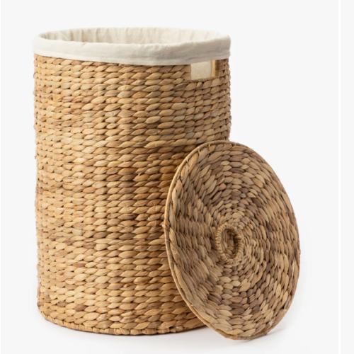 Round Water Hyacinth Basket