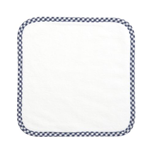 Gingham Washcloths (Set of 3) - Navy