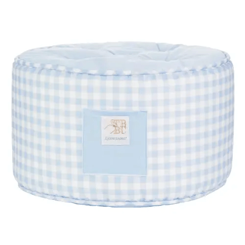 TBBC Pouf - Buckhead Blue Gingham - 850057640007