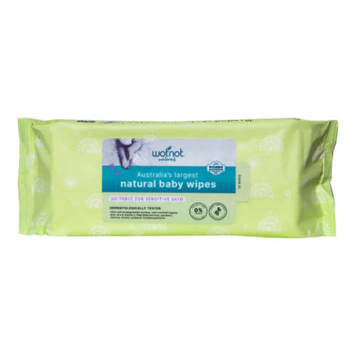 Wotnot Biodegradable Natural Baby Wipes | Flora & Fauna AU