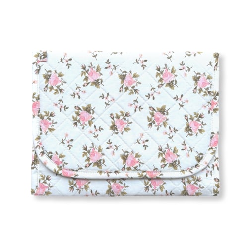Diaper Clutch in Pink Kiss