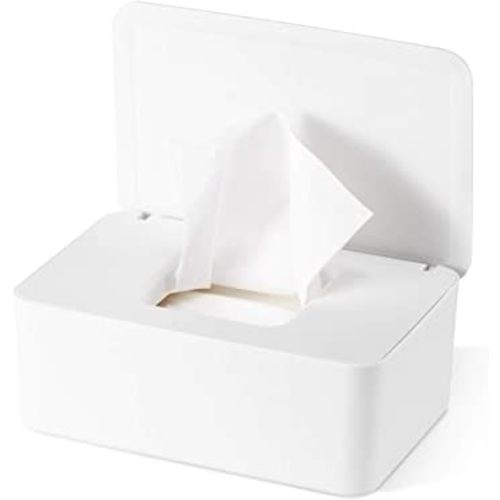 Diaper Wipes Dispenser Baby Wipes Case, Baby Wipe Holder Keeps Wipes Fresh, Perfect Look Wipe Container with Sealing Design
