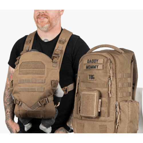 Daypack Diaper Bag & Baby Carrier Bundle - Durable, Versatile Gear – Tactical Baby Gear