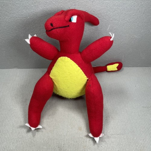Pokémon Charmeleon Plush Hand Made Stuffed Animal OOAK Red Pocket Monster