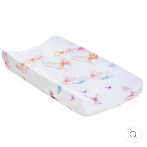 Oilo Butterfly Jersey Changing Pad Cover