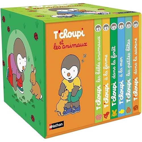 Ma petite bibliothèque - T'choupi et les animaux