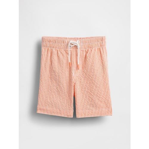 Baby & Toddler Seersucker Swim Trunks