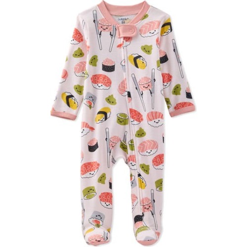 Scout One-Piece Organic Cotton Pajamas, 3-6M
