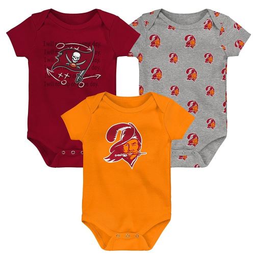Outerstuff Newborn & Infant NFL Team Starter 3-Pack Bodysuit Set