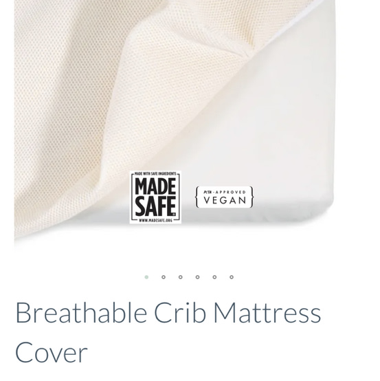 Breathable Crib Mattress Cover