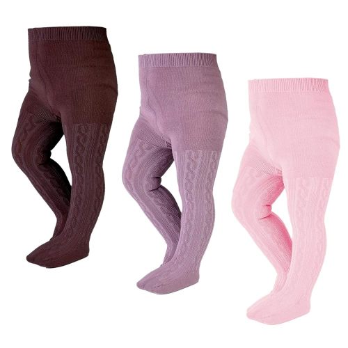 EPEIUS Baby Girl Tights Thick Cable Knit Leggings Stockings Cotton Pantyhose for Newborn Infant Toddler 3/4/5/6 Pack