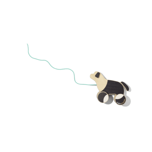 The Pull Pup | Wooden Pull Toy for Toddlers | Lovevery