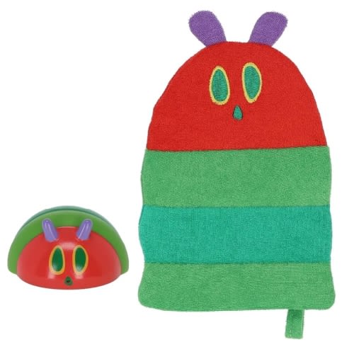 Very Hungry Caterpillar Bath Mitt & Squirty Toy | Eric Carle Museum Shop