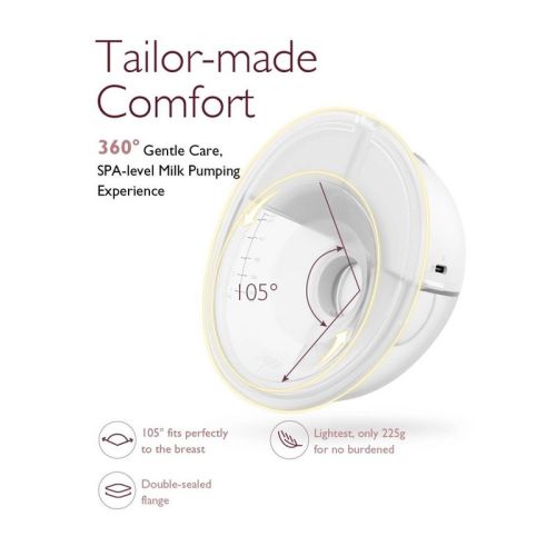 Momcozy M5 Double Hands-Free Breast Pump Set
